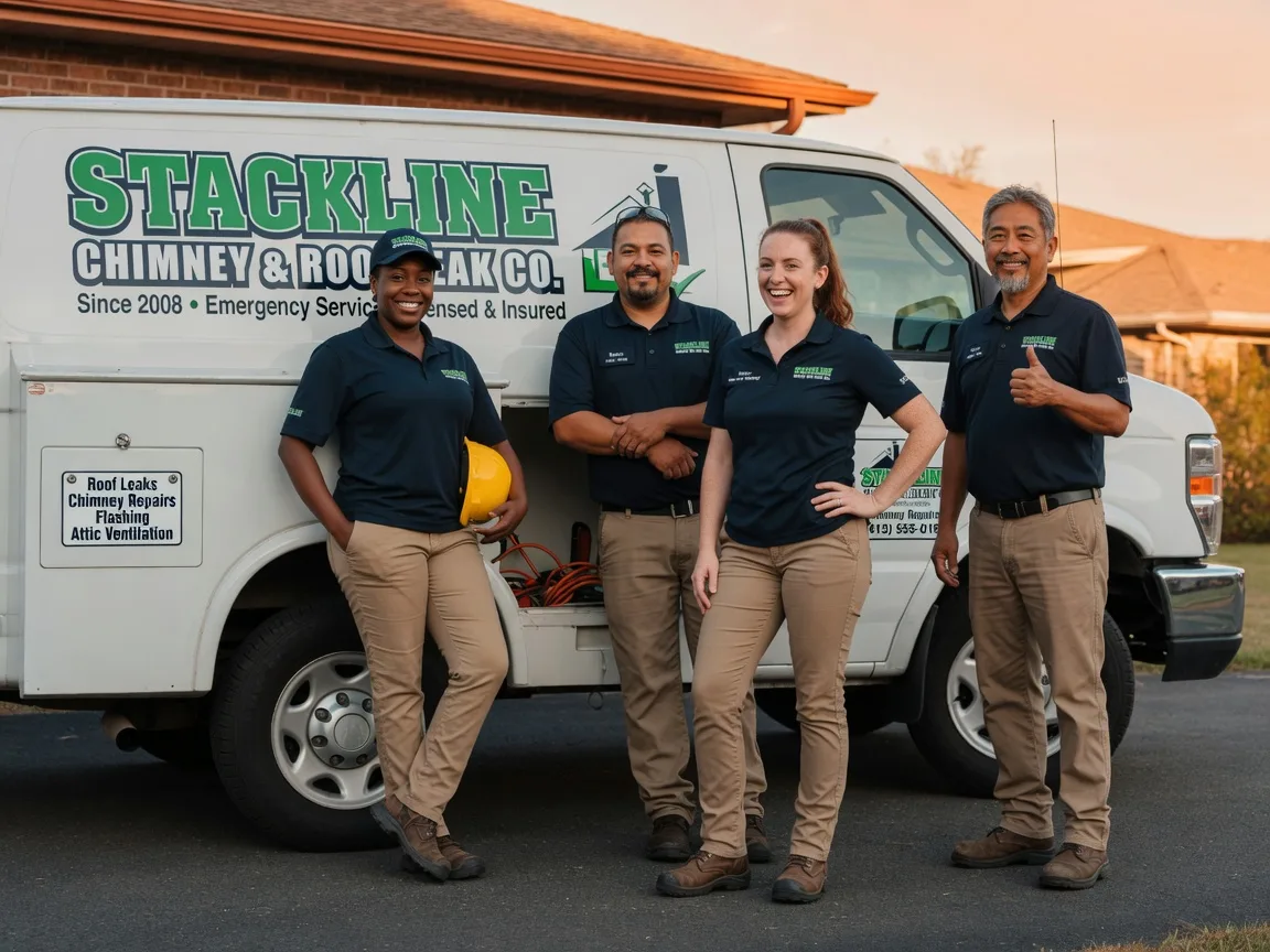 Chimney flashing repair company in Essex, MO